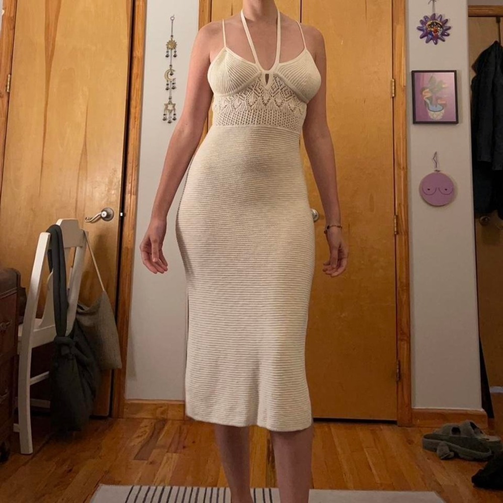 Abercrombie White Knit Dress